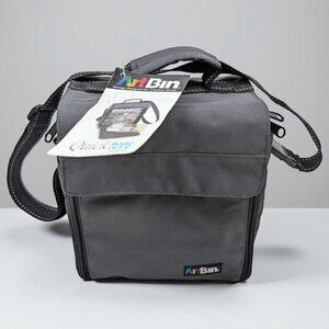 Artbin Quick Tote Shoulder Strap Totes 6 Plastic Containers Traveling Case - NEW